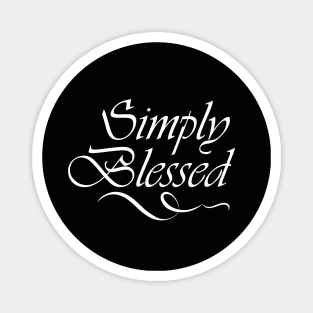 Simply Blessed Magnet